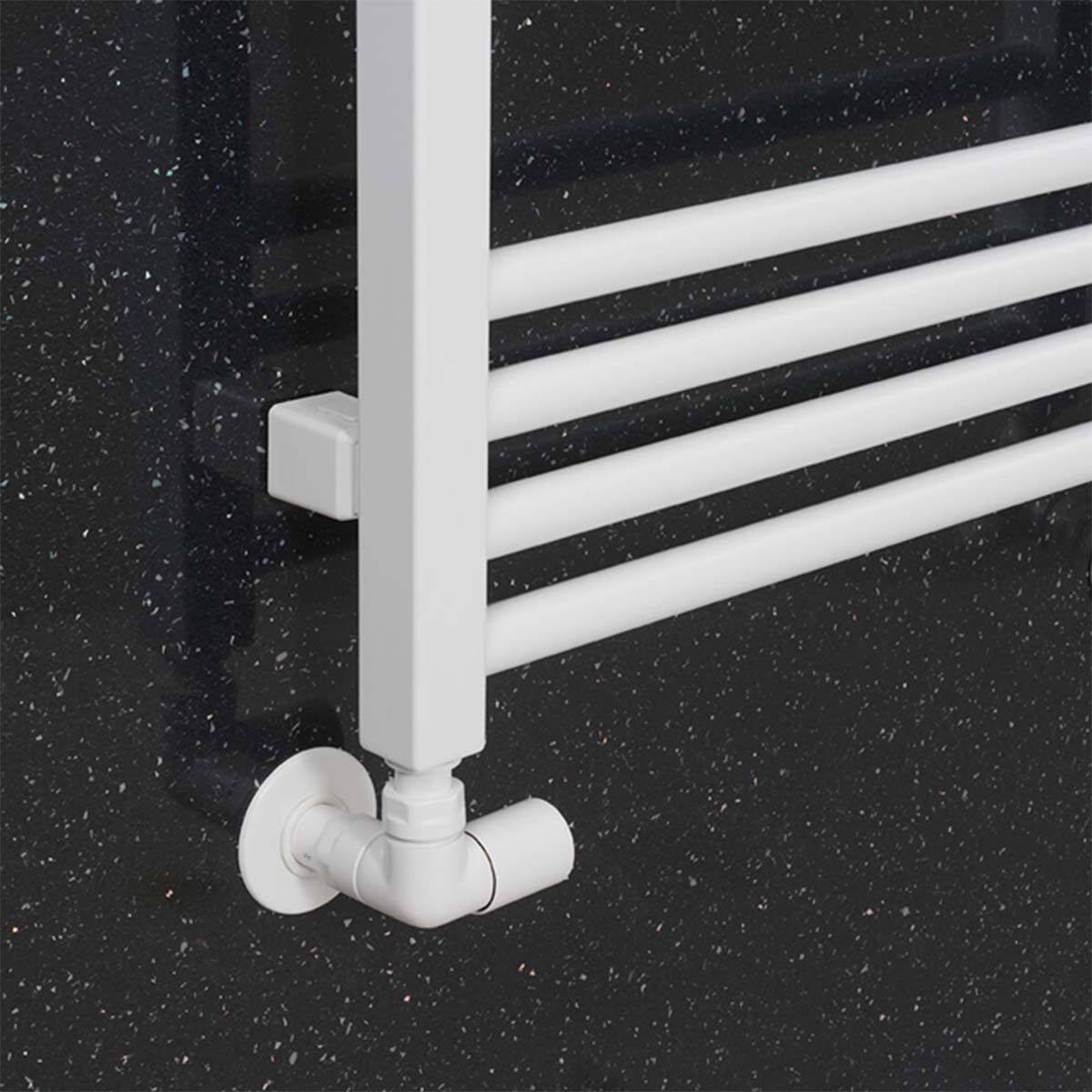Crosswater MPRO Heated Towel Rail 480x1140mm Matt White