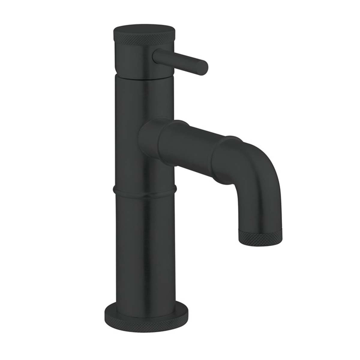 Crosswater MPRO Industrial Basin Mono Mixer Tap Carbon Black