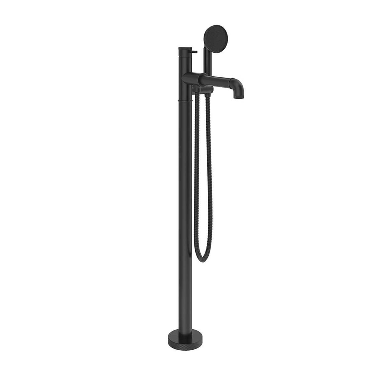 Crosswater MPRO Industrial Bath Shower Mixer Carbon Black