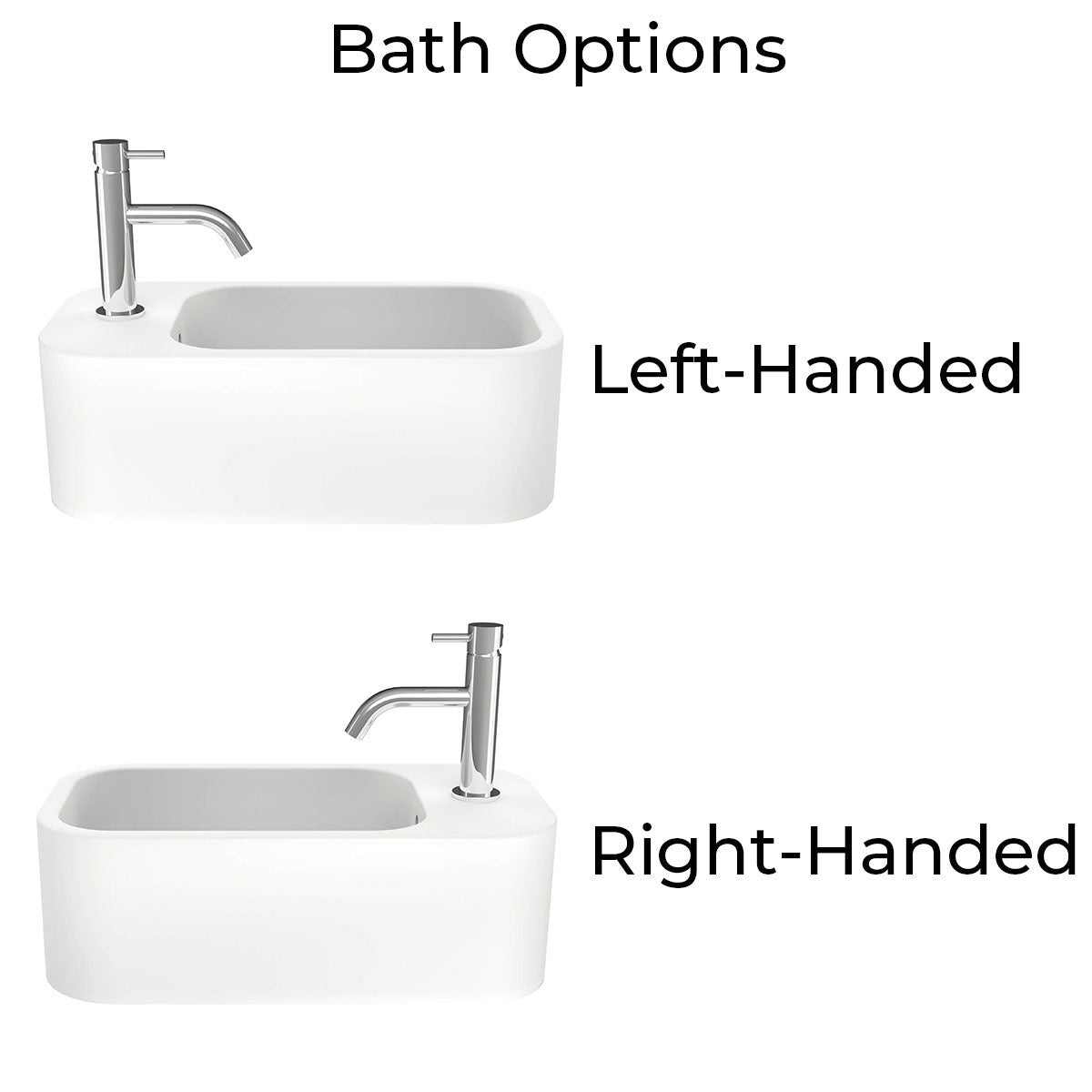 Crosswater Popolo Cloakroom Basin Variation