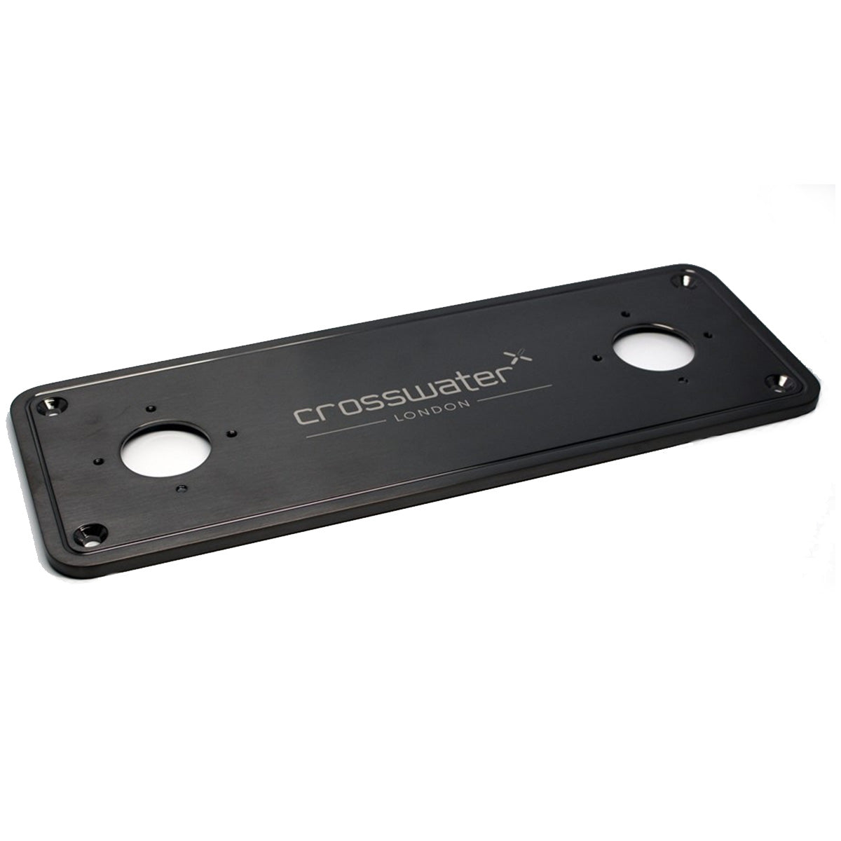 Floor Plate for Union Standing Bath Shower Mixer Tap - Matt Black