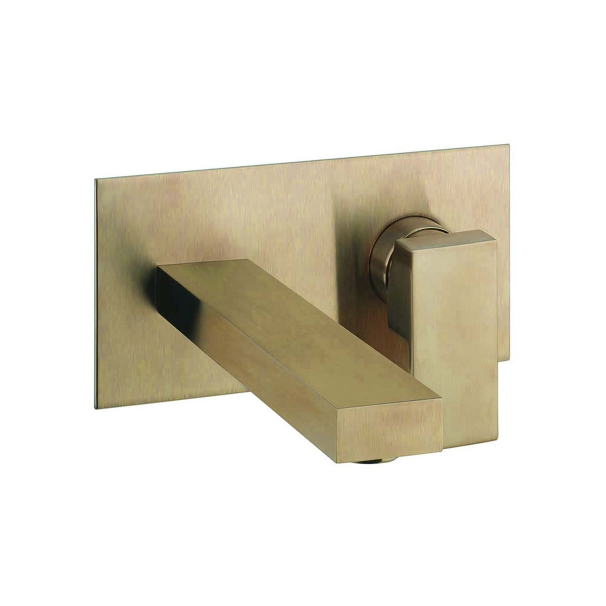 Crosswater Verge Basin 2 Hole Set Tap Brushed Brass
