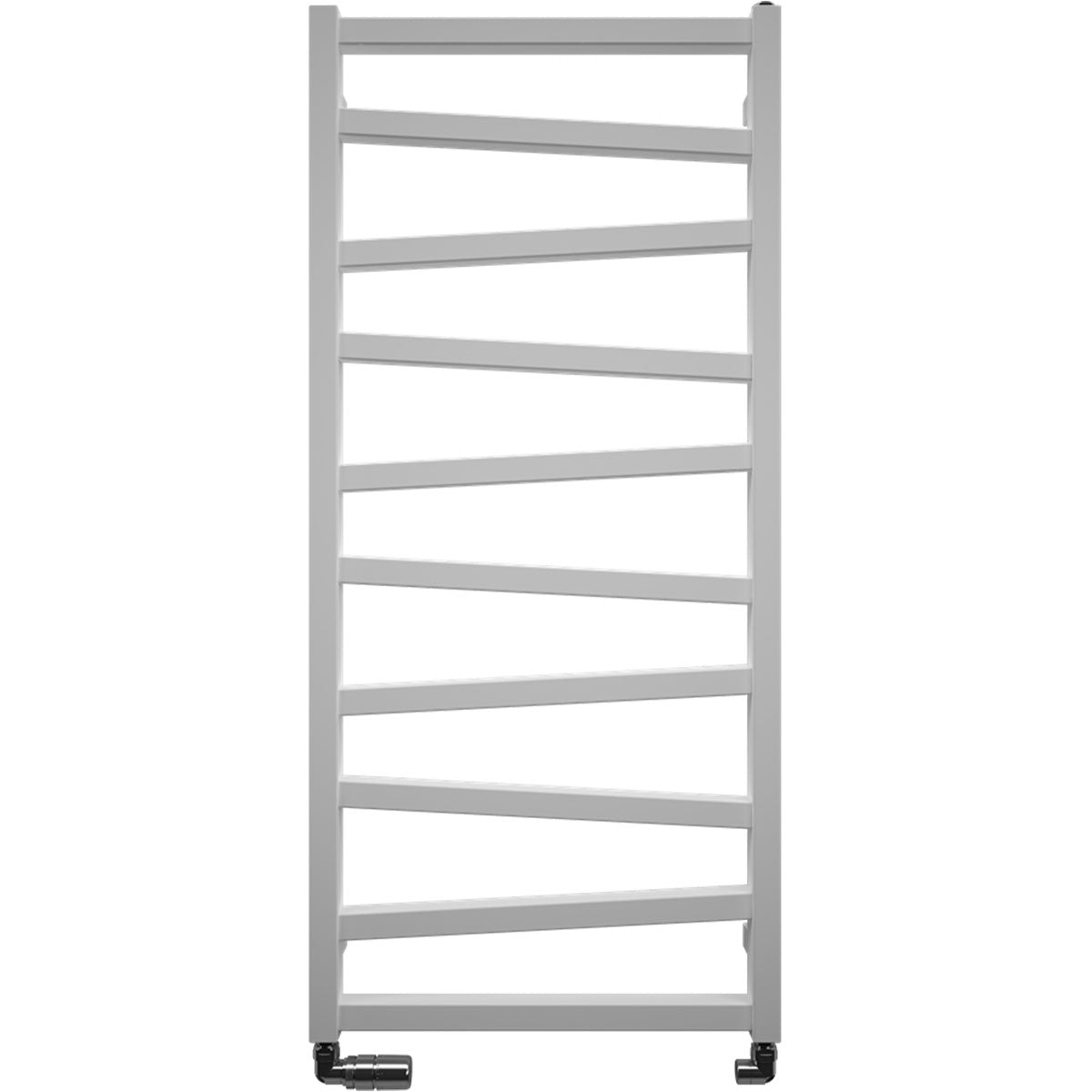 Crosswater Wedge Square Bar Heated Towel Heated Towel Rail Valve