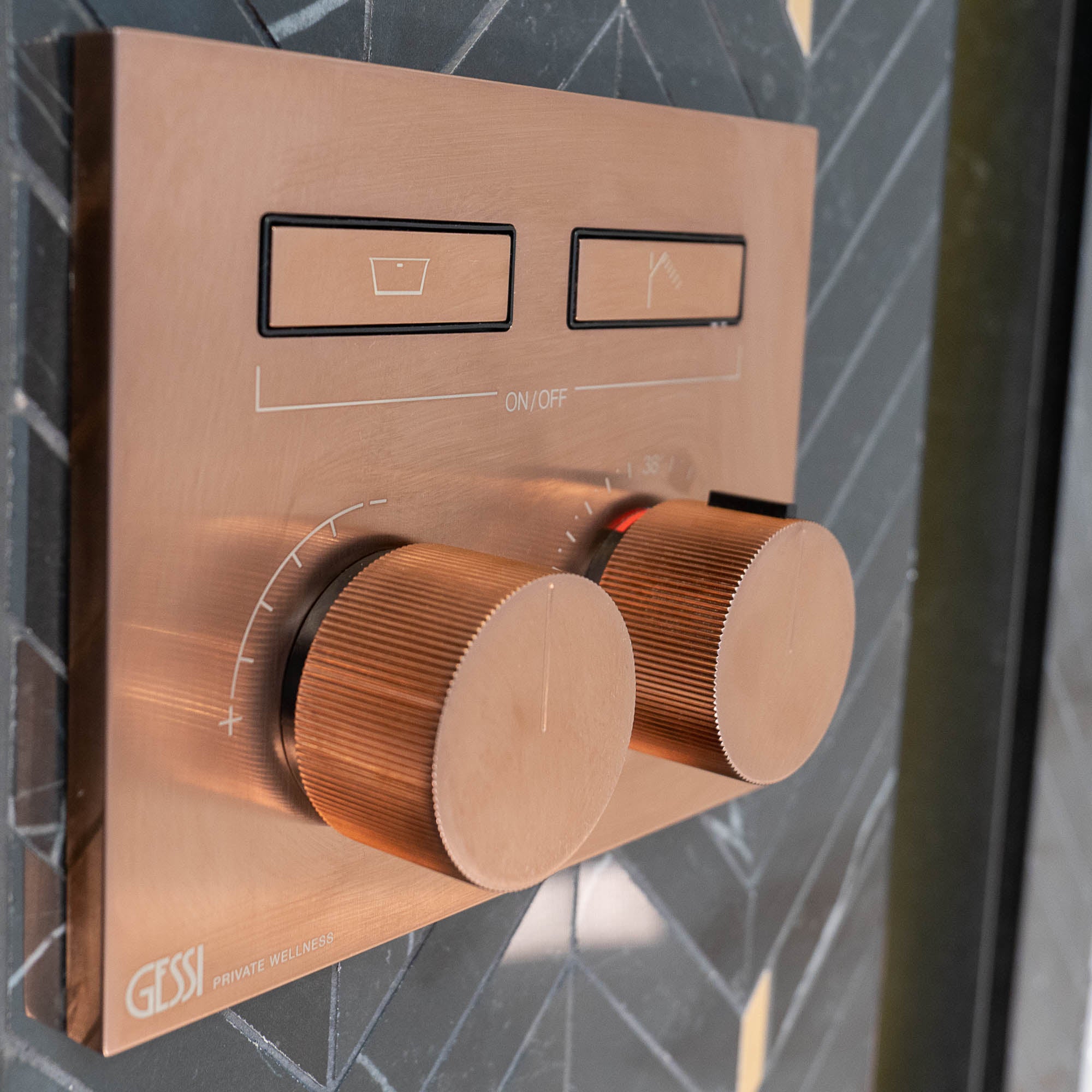 Gessi HiFi Compact Thermostatic Shower Valve