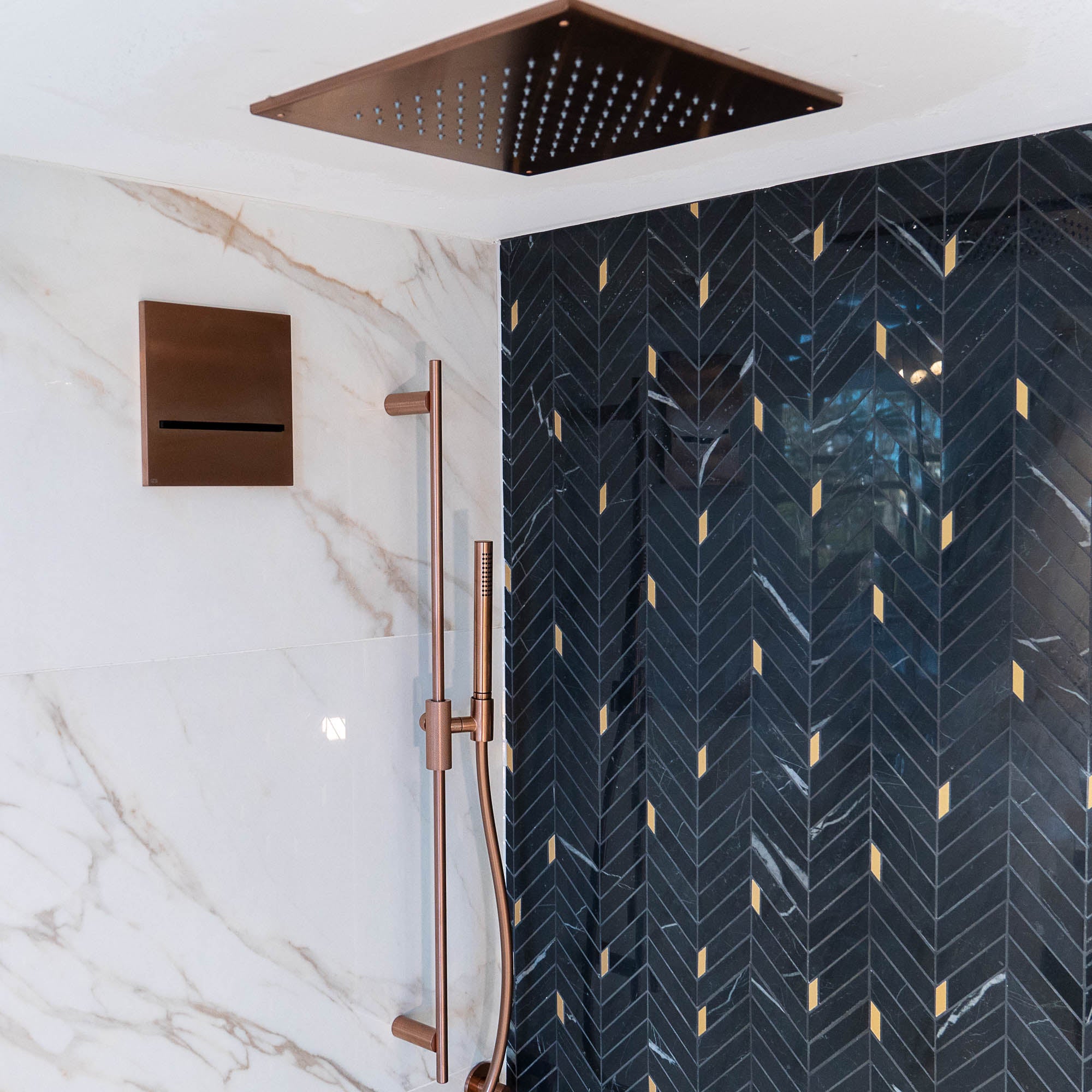 Gessi Anello Shower Slide Rail Handset Kit