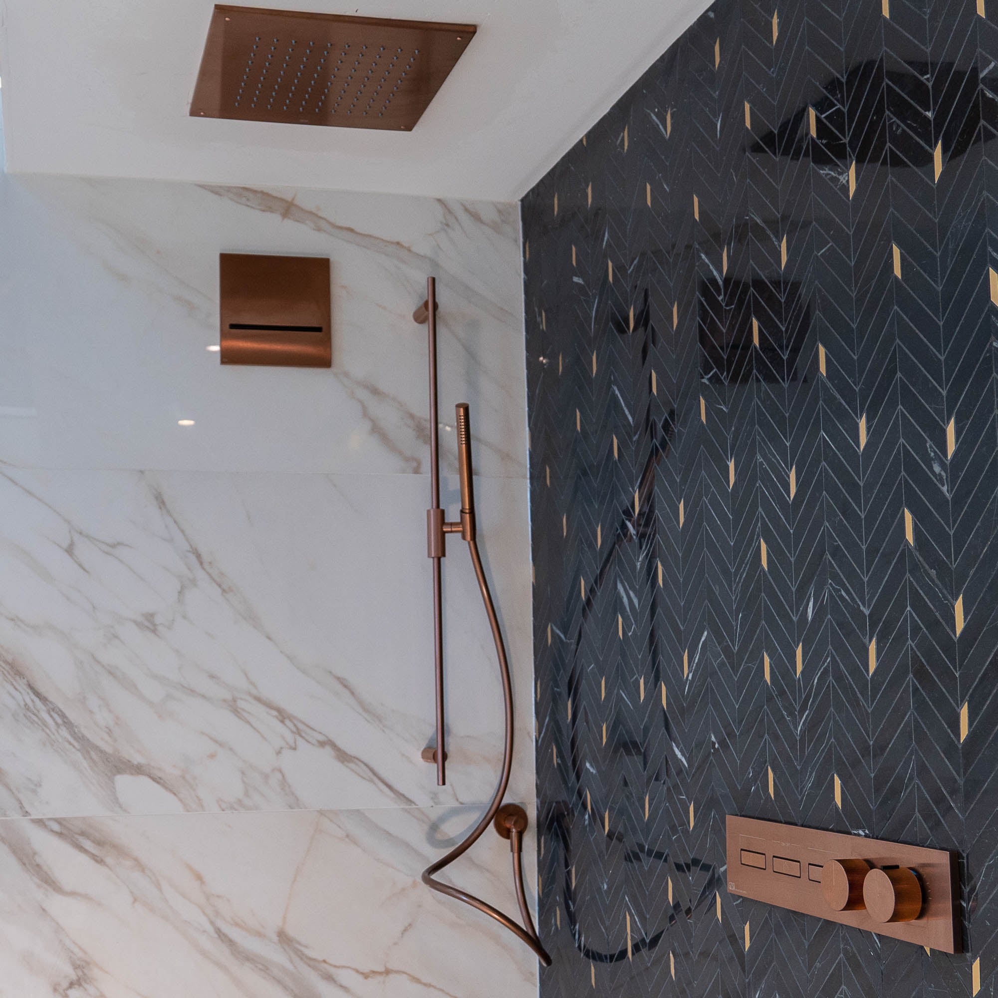 Gessi Anello Shower Slide Rail Handset Kit