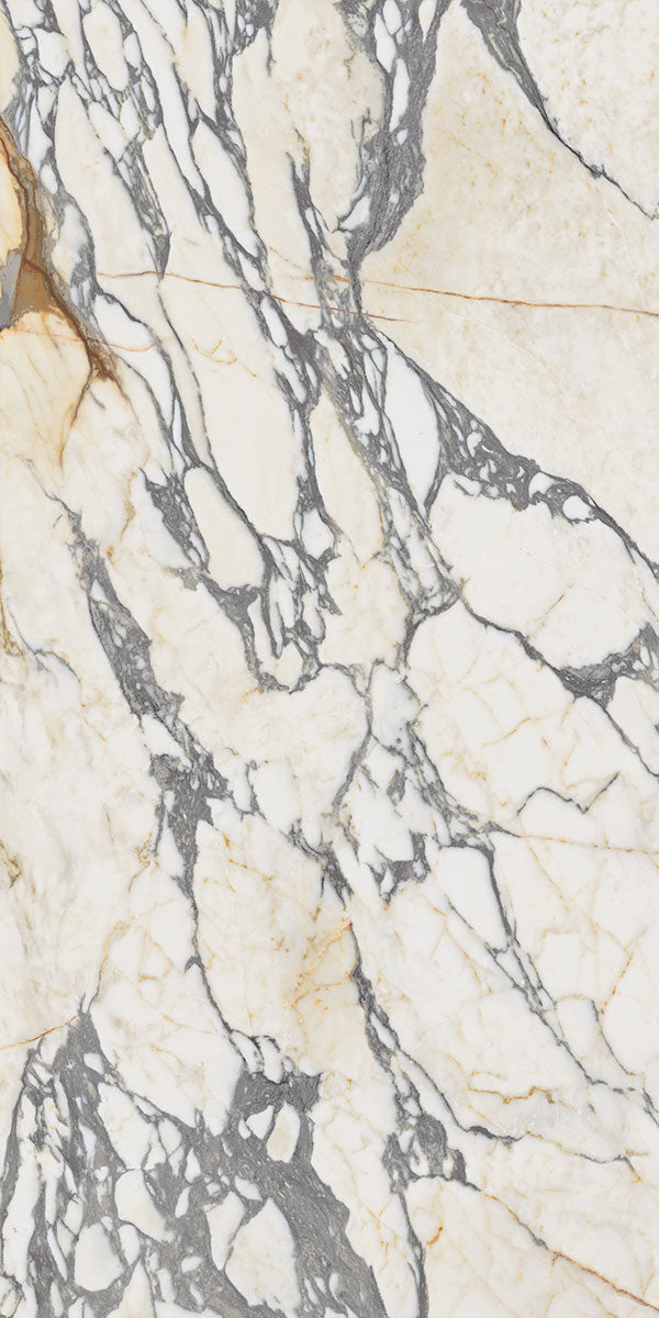 Deluxe Arabescato Marble 3D Effect Porcelain Tile 60x120cm Pattern 4