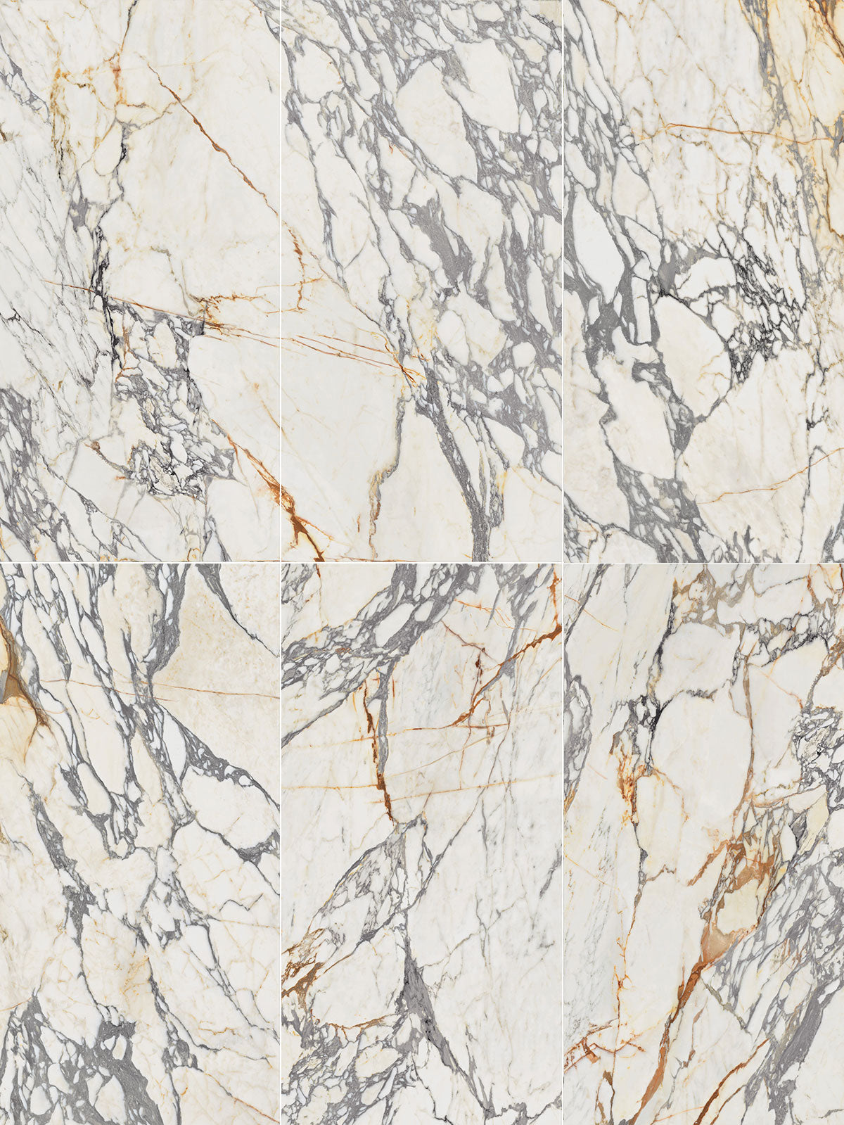 Deluxe Arabescato Marble 3D Effect Porcelain Tile 60x120cm Patterns