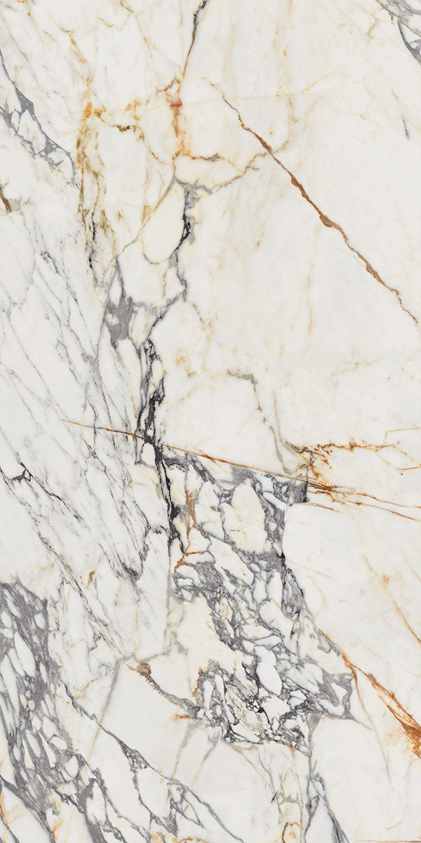 Deluxe Arabescato Marble 3D Effect Porcelain Tile 60x120cm
