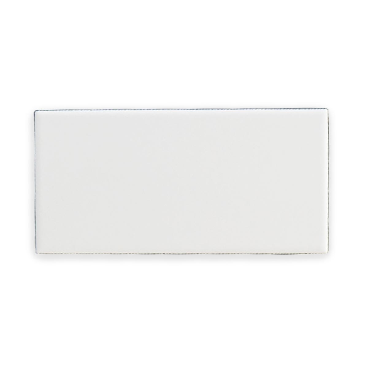 Deluxe Metro Flat White Matt Wall Tile 7.5x15cm