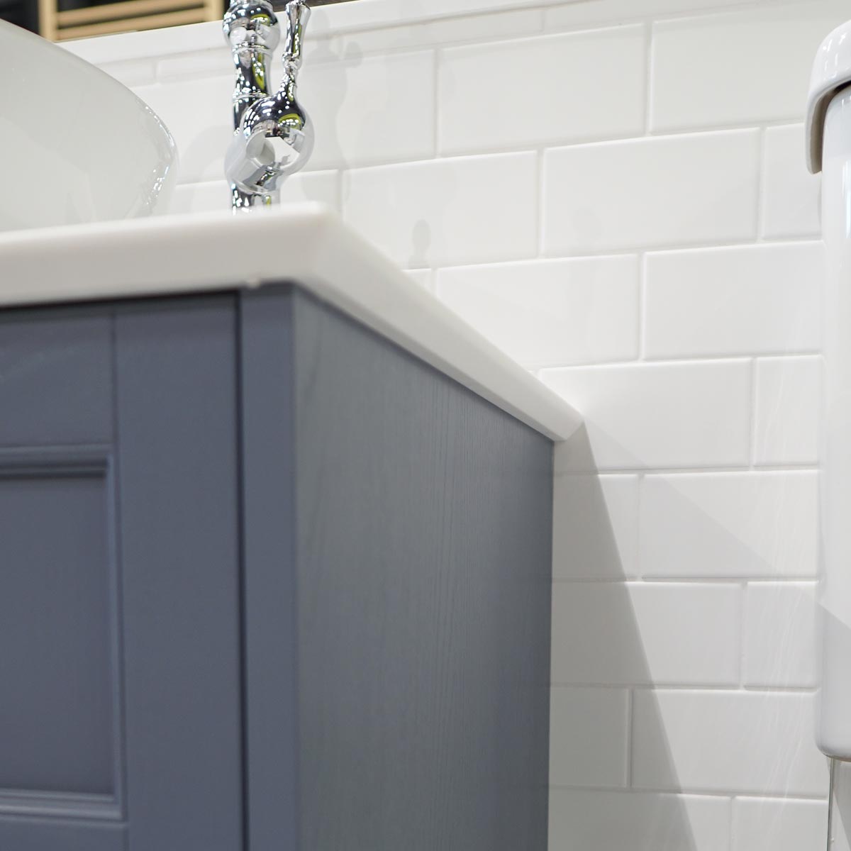 Deluxe Metro Flat White Matt Wall Tile 7.5x15cm