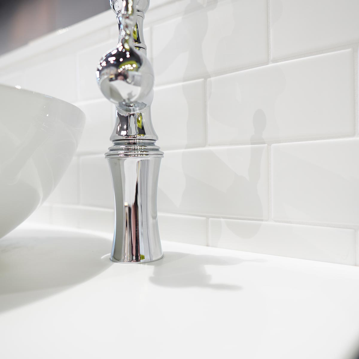 Deluxe Metro Flat White Matt Wall Tile 7.5x15cm