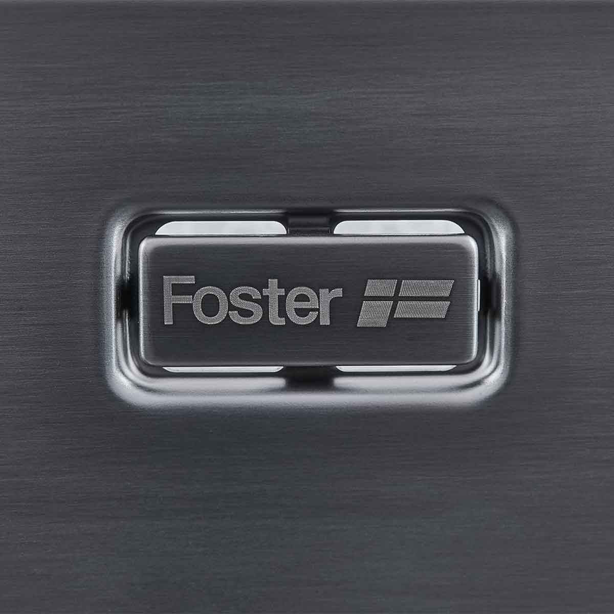 Foster Skin Double Kitchen Sink 750 Gun Metal PVD Close Up