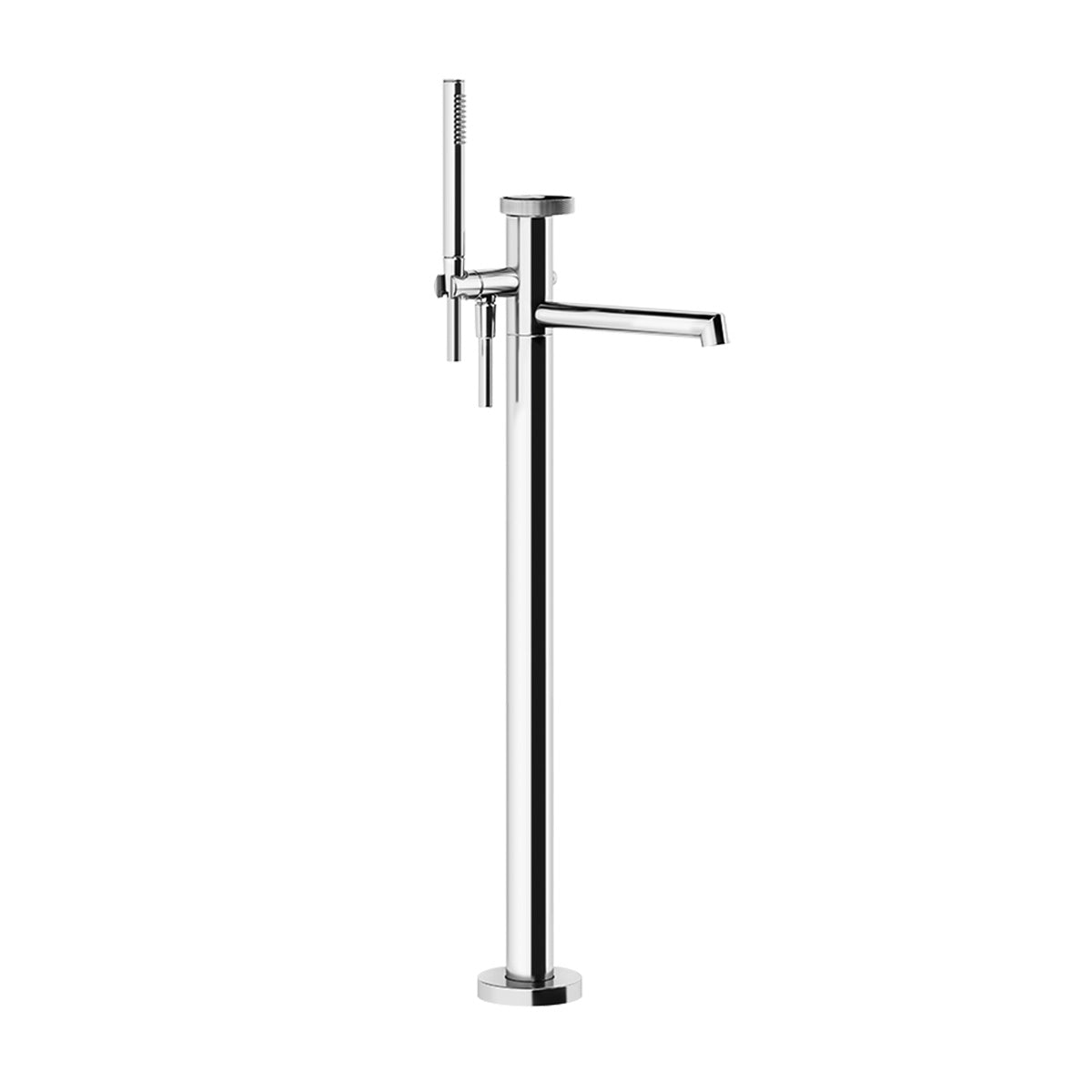 Gessi Anello Freestanding Bath Shower Mixer Chrome