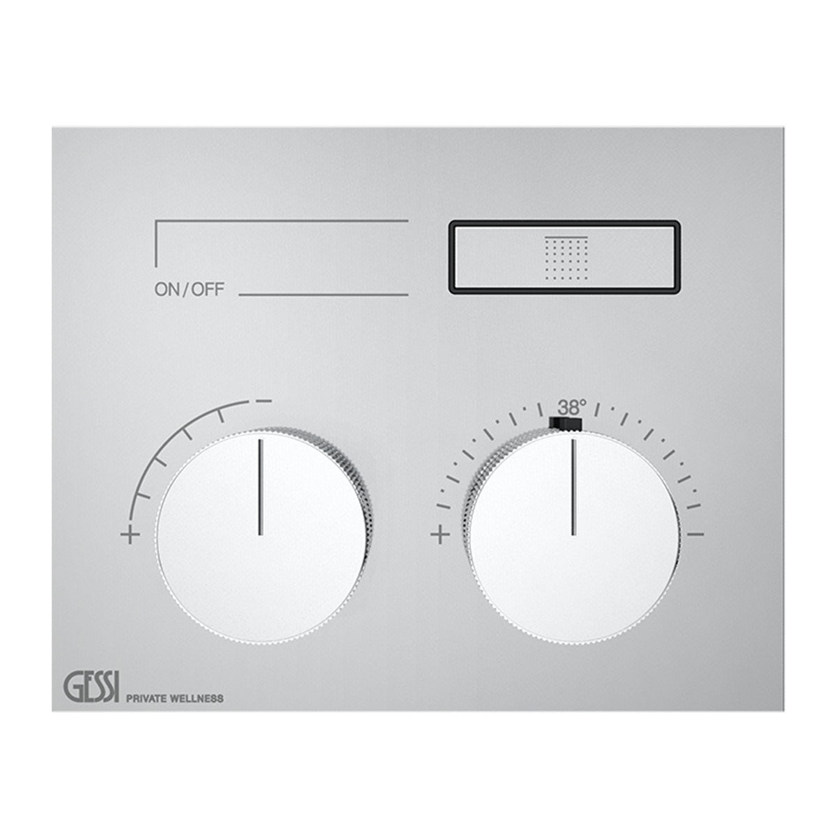 Gessi Hifi compact 1 way shower valve chrome