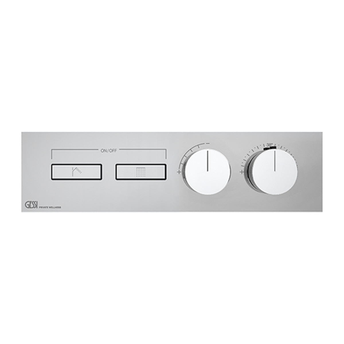 Gessi Hifi linear 2 way shower valve chrome