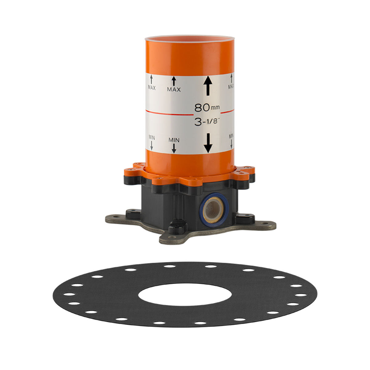 Gessi Via Tortona Built-in Part For Freestanding Shower Bath Shower Mixer