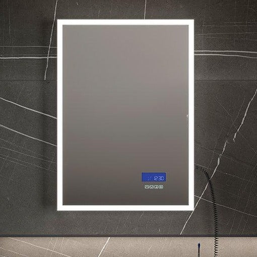 HiB Globe Plus LED Mirror With Bluetooth, Integrated Speakers and Demister Pad