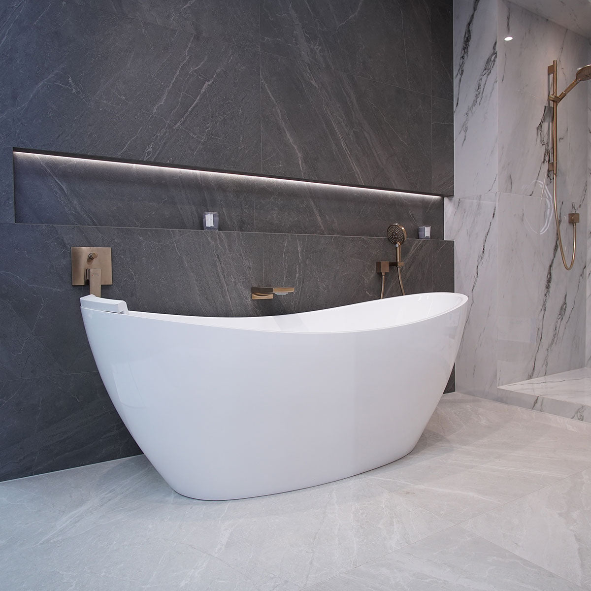 Granlusso Lusso Freestanding Bath Acrylic 1700mm