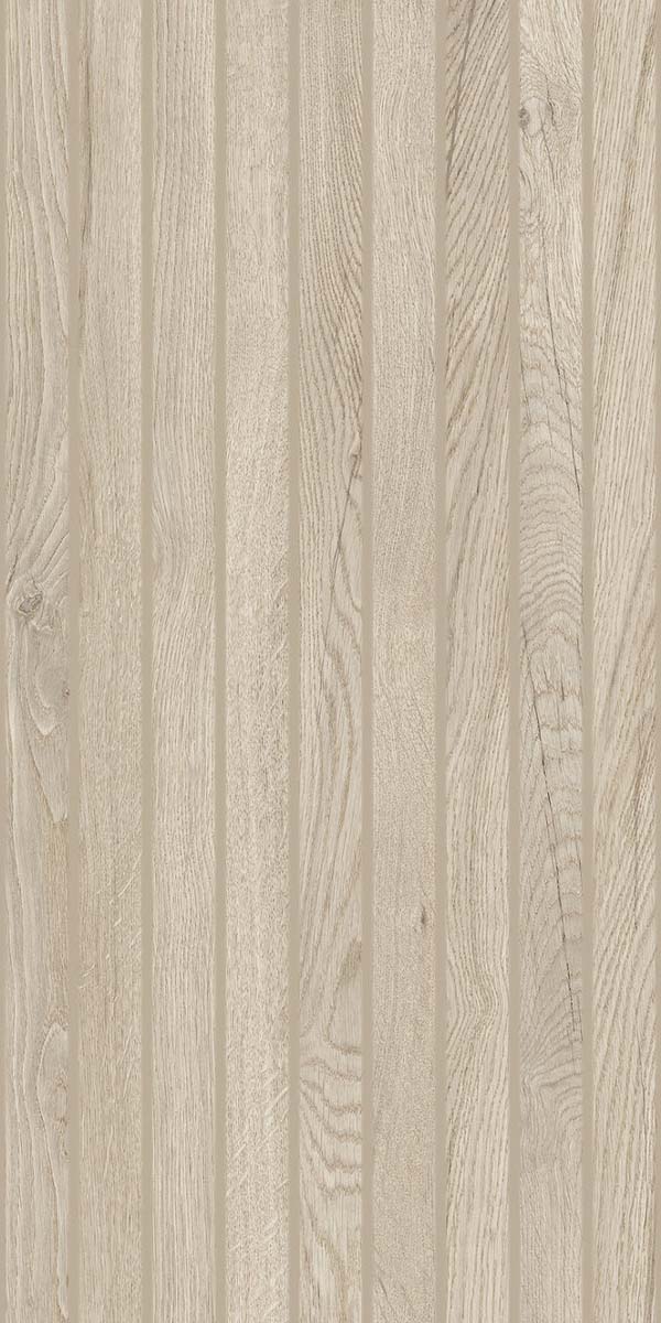 Grow Taupe Decor Wall Tile 33x100cm Matt