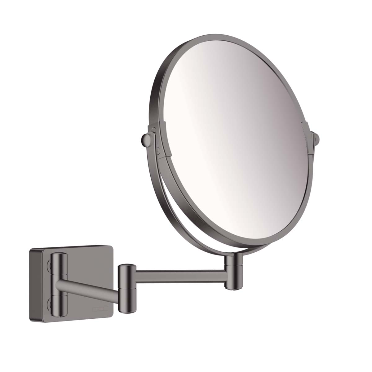 Hansgrohe Addstoris Shaving Mirror Brushed Black Chrome