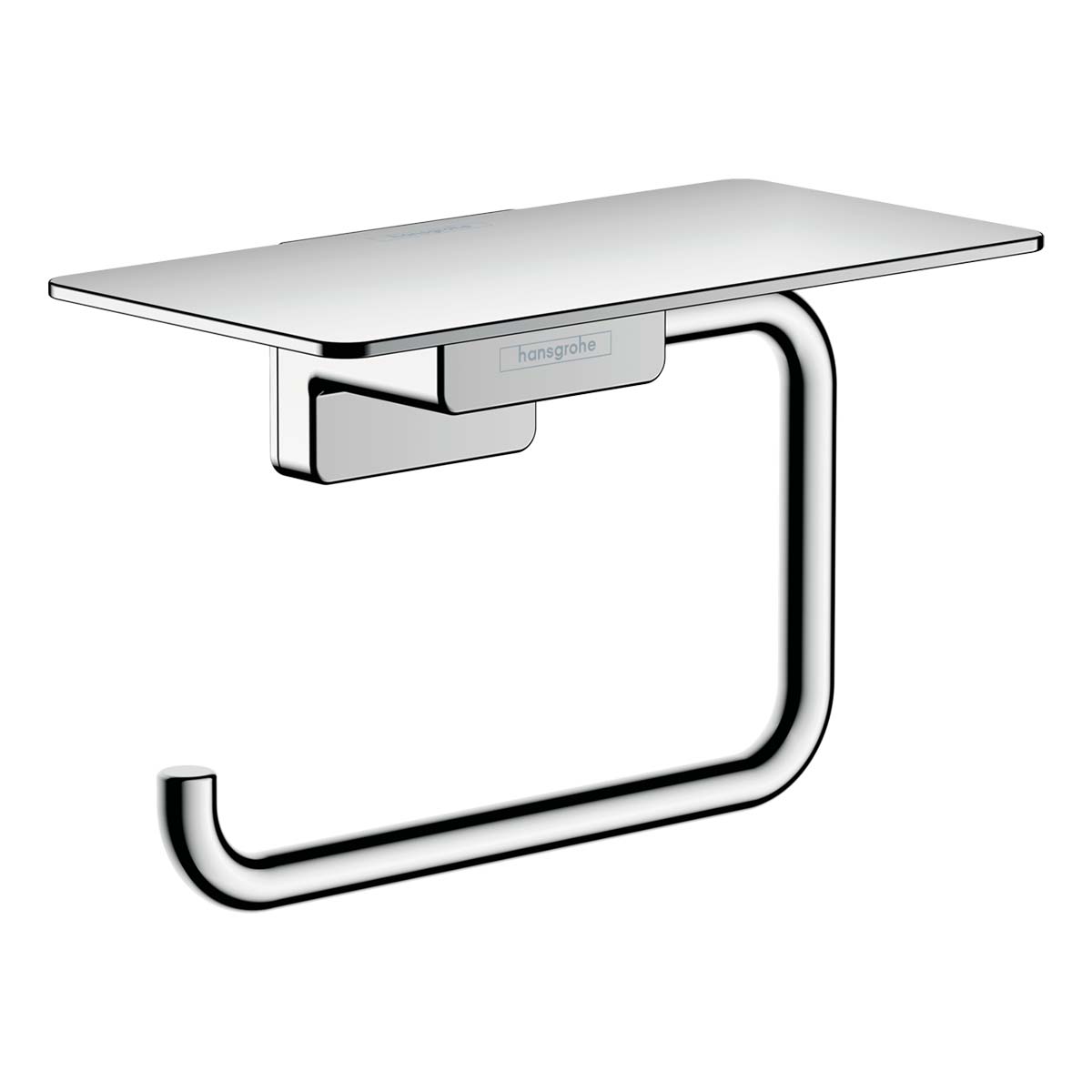 Hansgrohe Addstoris Toilet Roll Holder With Cover Chrome