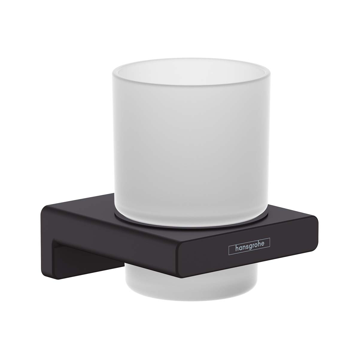 Hansgrohe Addstoris tumbler holder wall mounted matt black