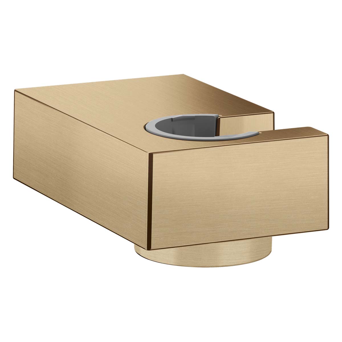 Hansgrohe Porter-E-Shower Holder Brushed Brass