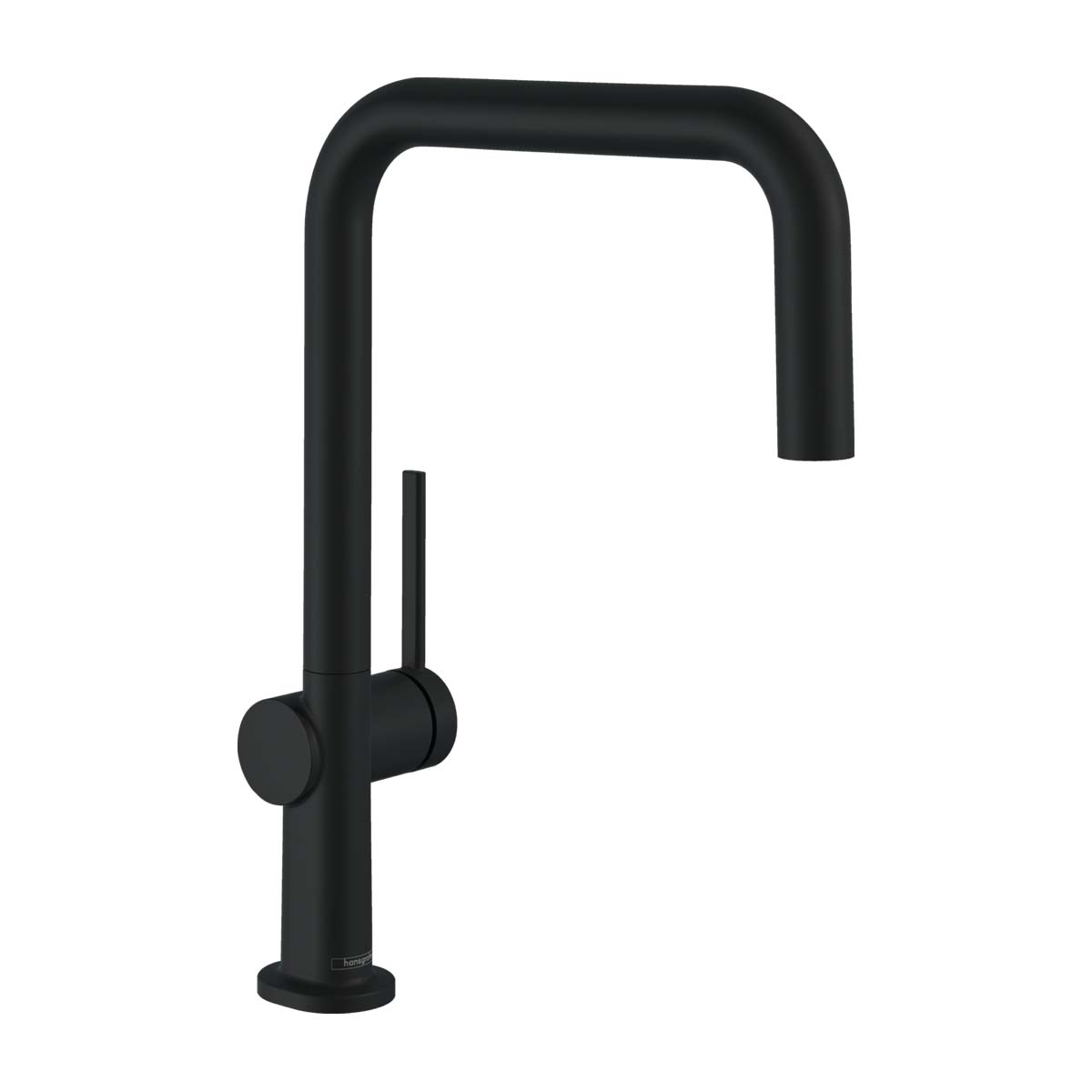 Hansgrohe Talis M54 Single lever kitchen mixer U220 with swivel spout matt black