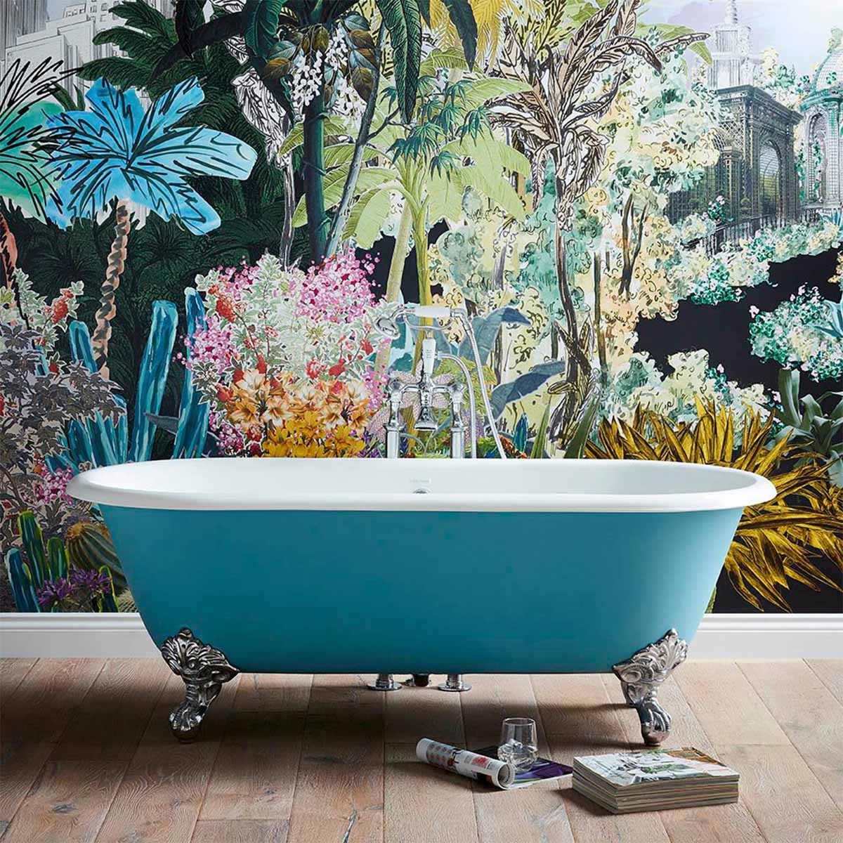 Heritage Buckingham Double Ended Cast-Iron Freestanding Bath 1540x780mm Lifestyle