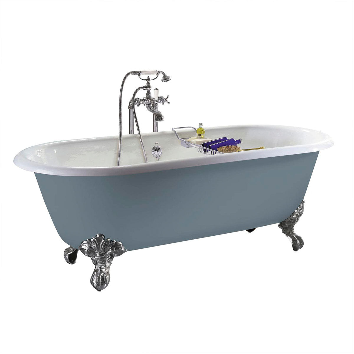 Heritage Buckingham Double Ended Cast Iron Freestanding Bath 1540x780mm