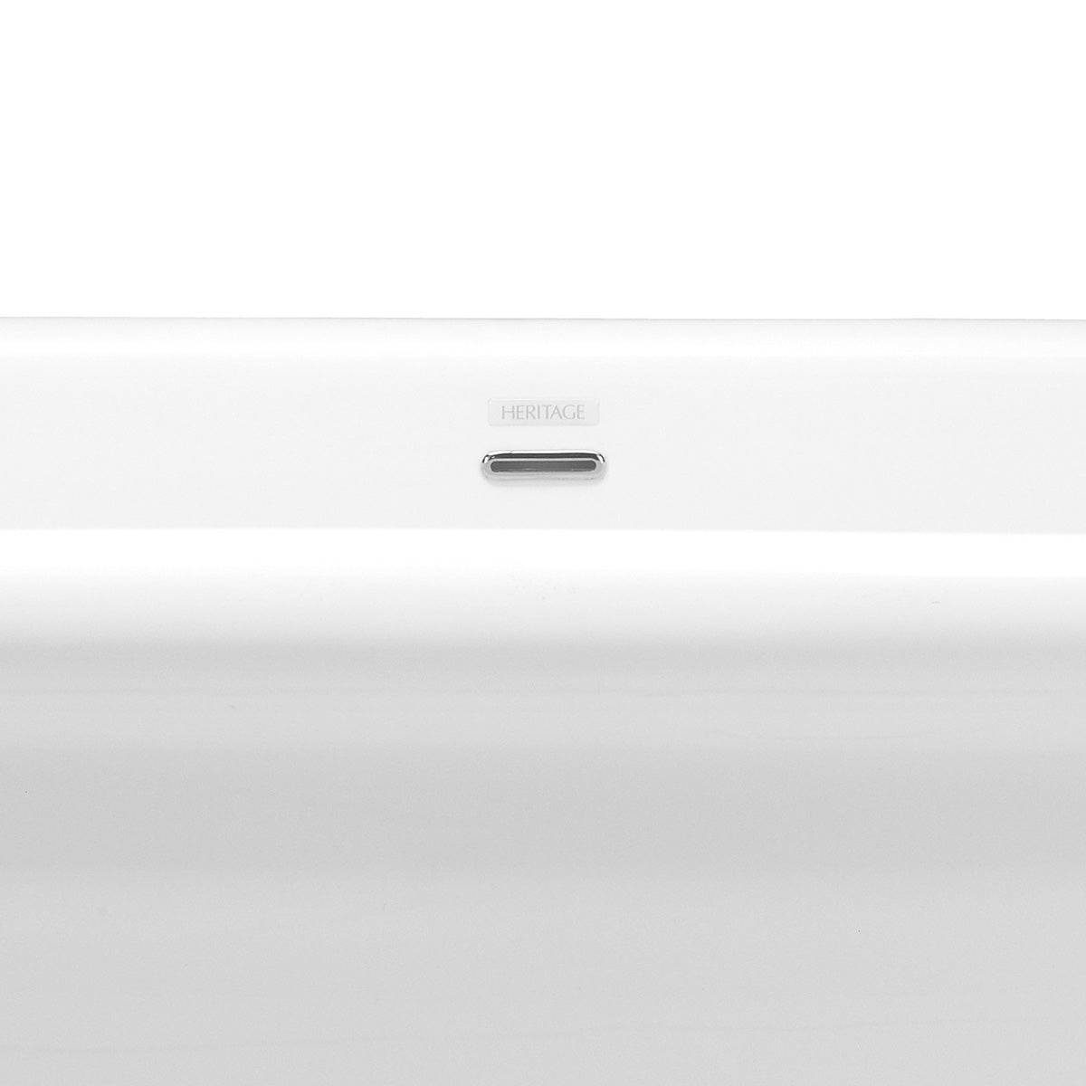 Heritage Derrymore 1745mm Roll Top Freestanding Double-Ended Bath Acrylic