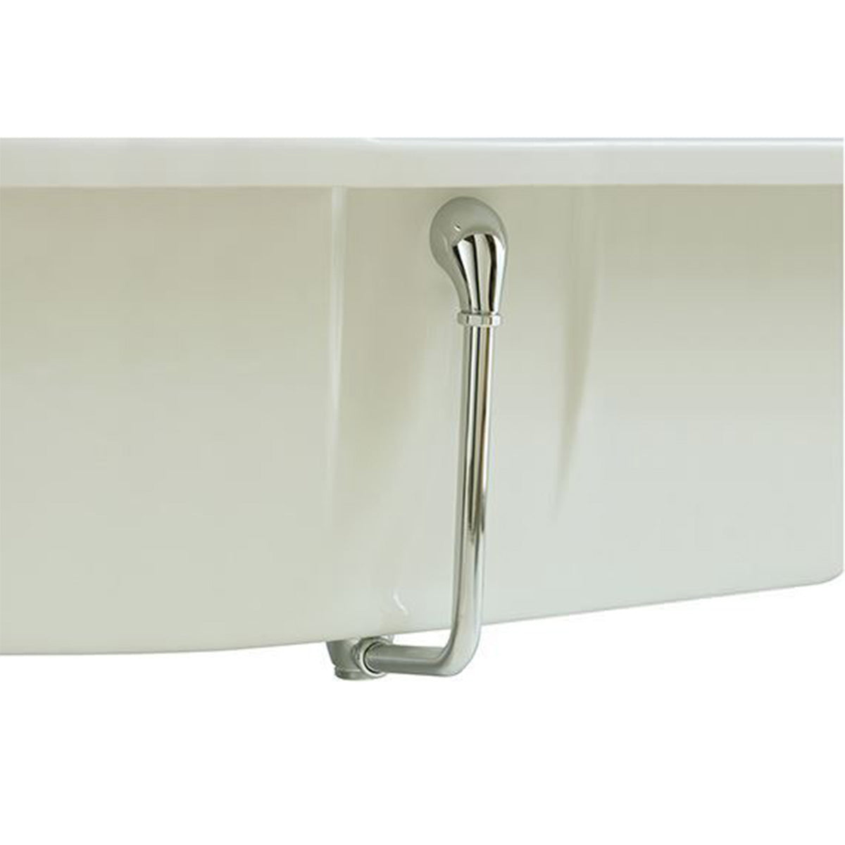 Heritage Exposed Bath Push Button Waste Overflow Kit