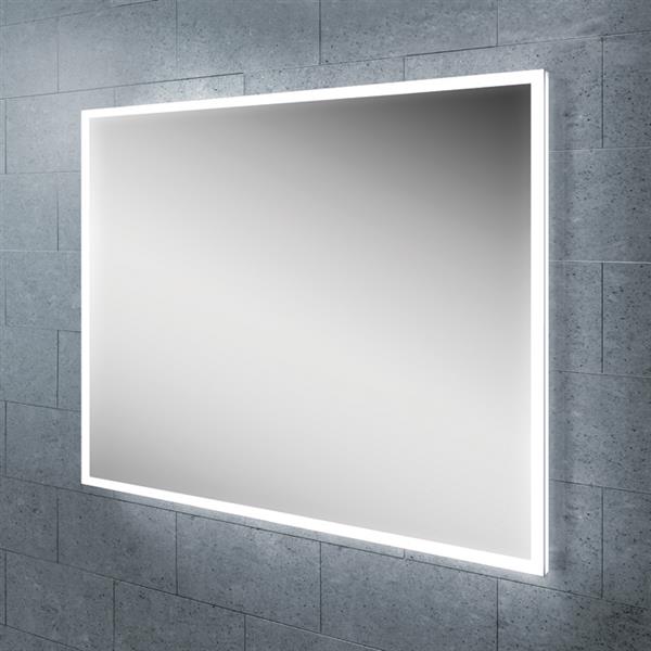 HiB Globe LED Illuminated Mirror With Demister Pad