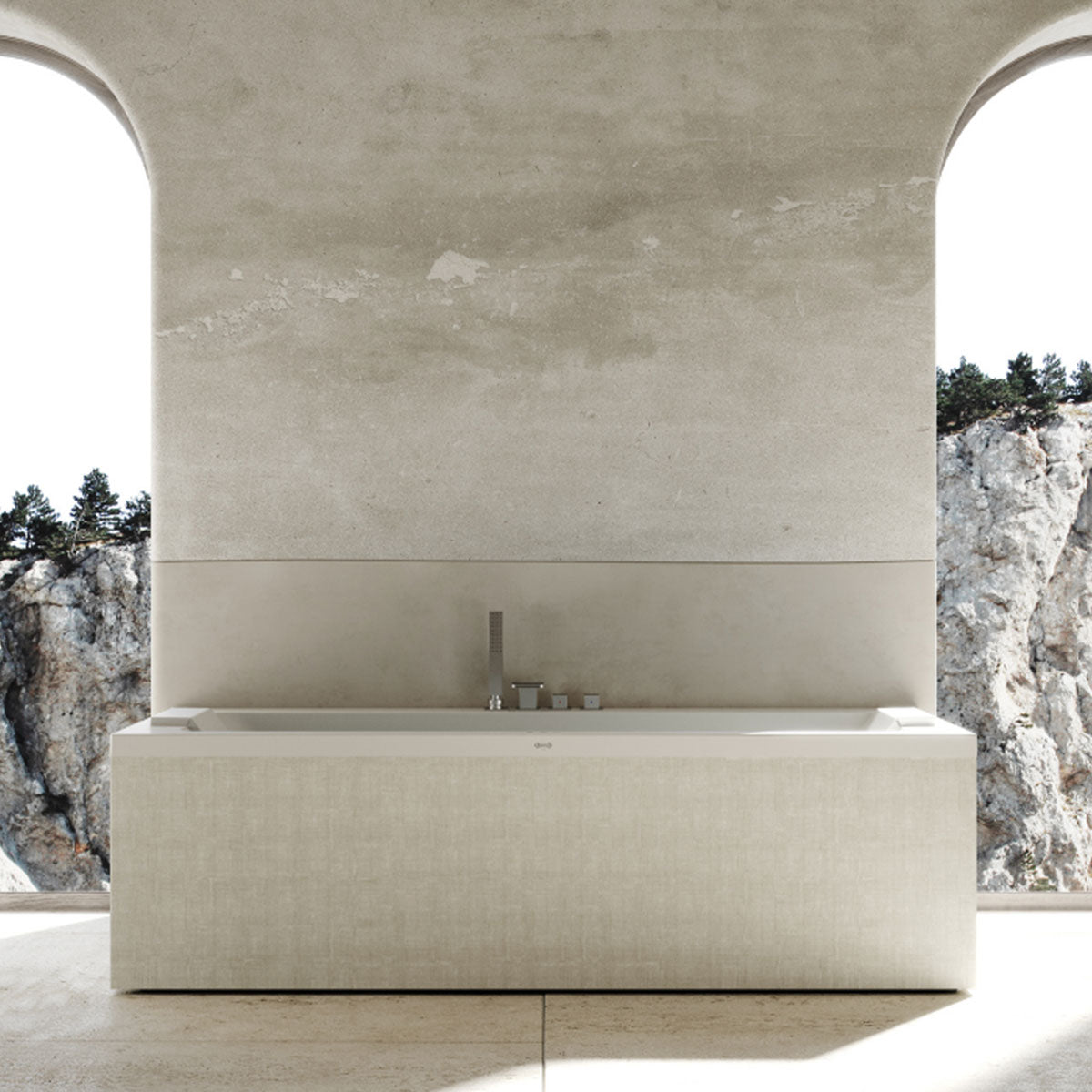 Jacuzzi Sharp Double Whirlpool Bath Feature