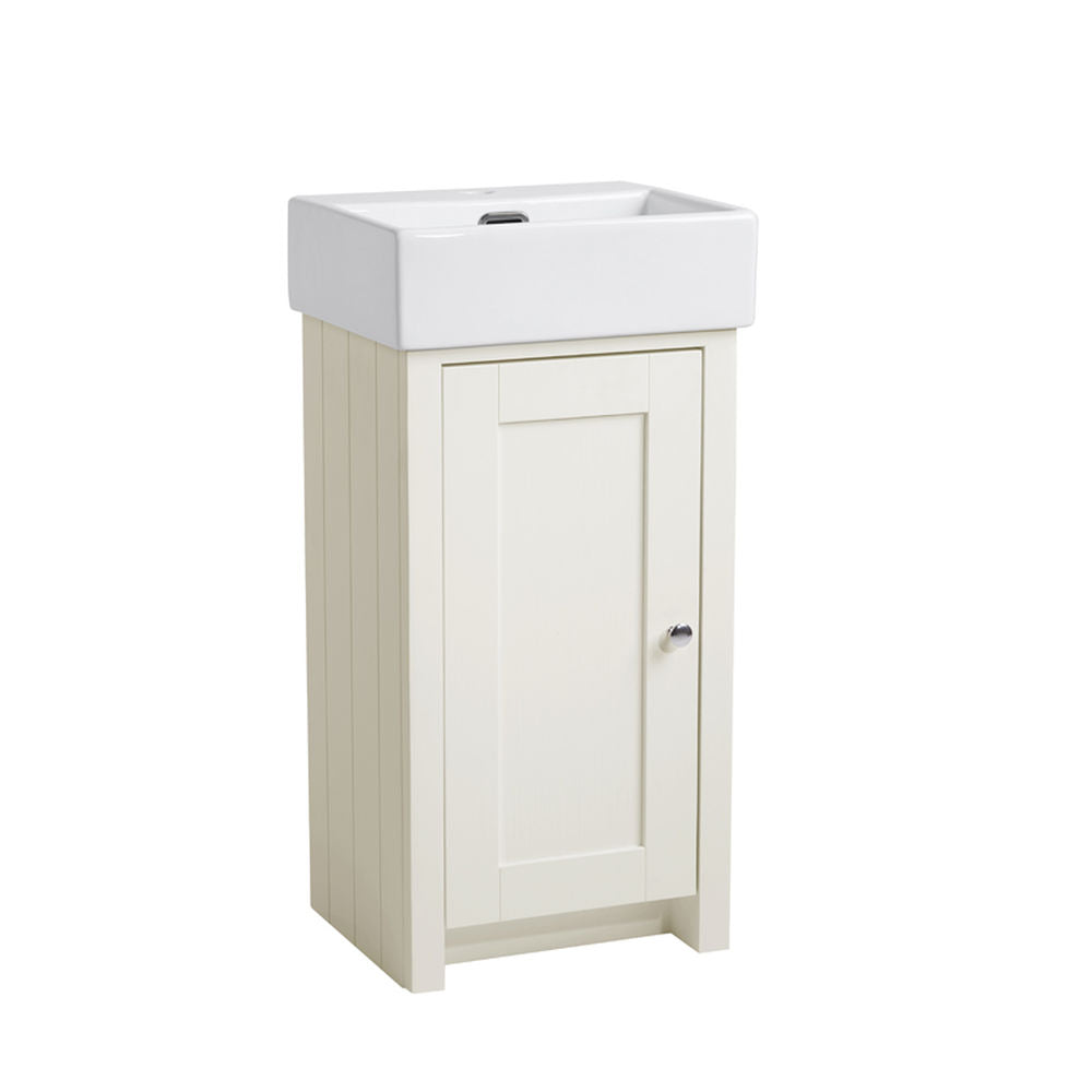 Lansdown 430 Floorstanding Cloakroom Vanity Unit With Washbasin
