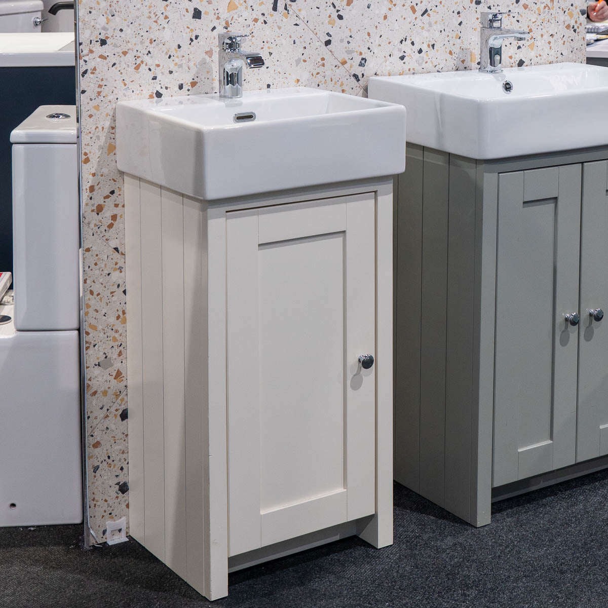 Lansdown 430 Floorstanding Cloakroom Vanity Unit With Washbasin