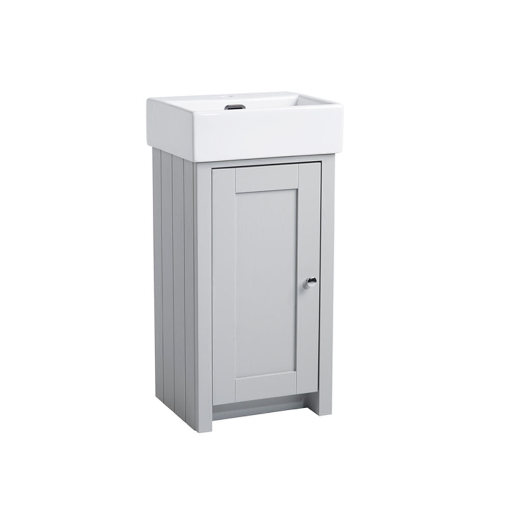 Lansdown 430 Floorstanding Cloakroom Vanity Unit With Washbasin