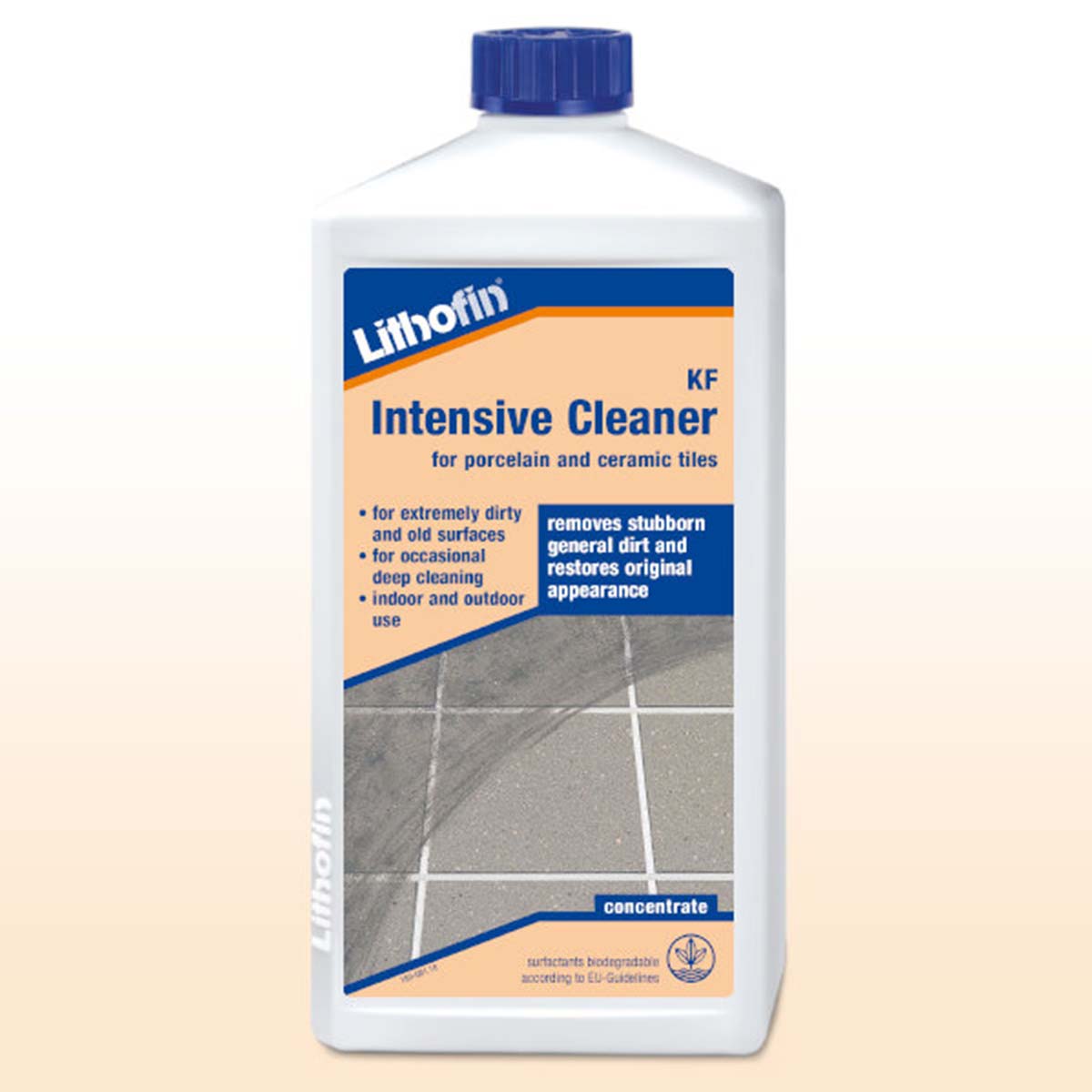 Lithofin KF Intensive Cleaner For Porcelain and Ceramic Tiles - 1L