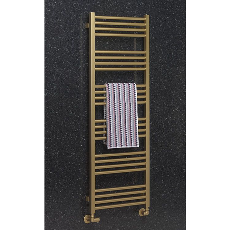 Crosswater MPRO Heated Towel Rail - Brushed Brass
