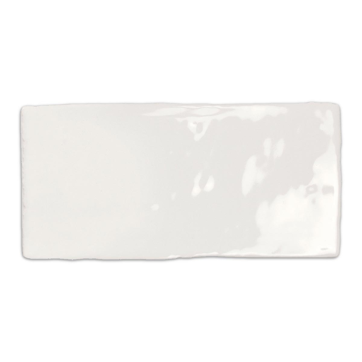 Poitiers White Wall Tile 7.5x15cm Gloss