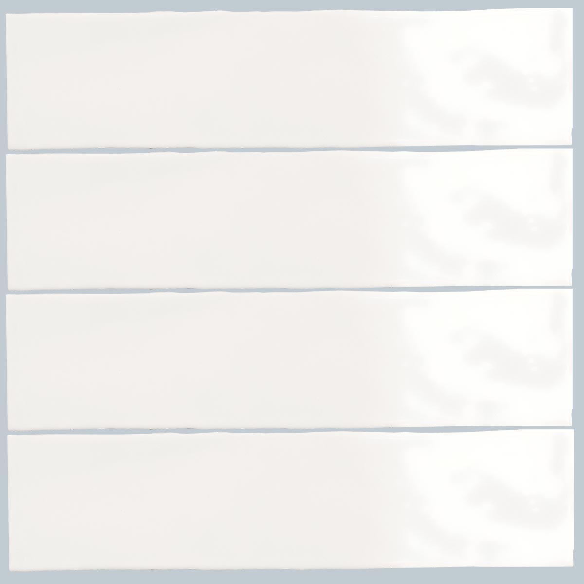 Poitiers White Gloss Wall Tile 7.5 x 30cm