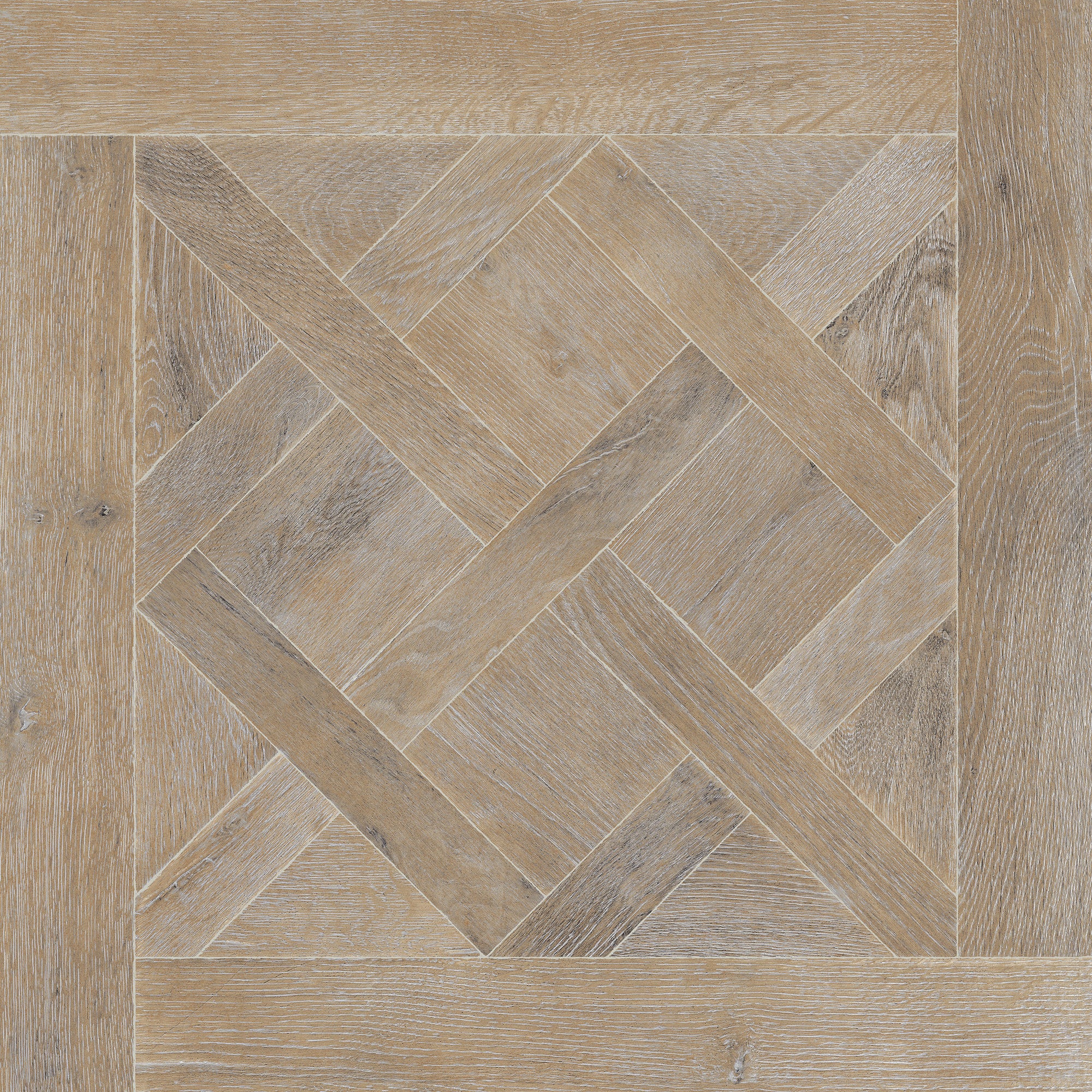Bjorn Mocha Oak Wood Effect Porcelain Tile Matt 90x90cm