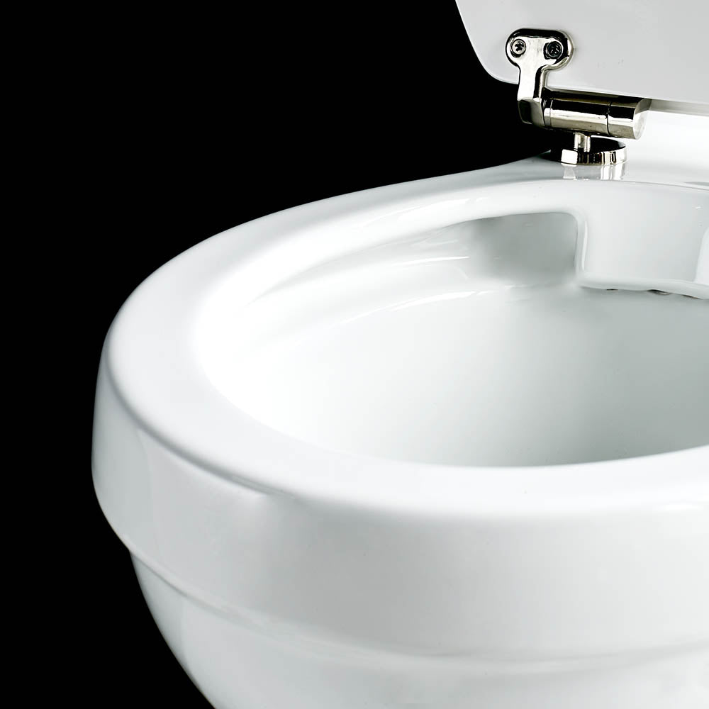 Burlington Rimless Close Coupled Traditional Toilet Deluxe Bathrooms Ireland