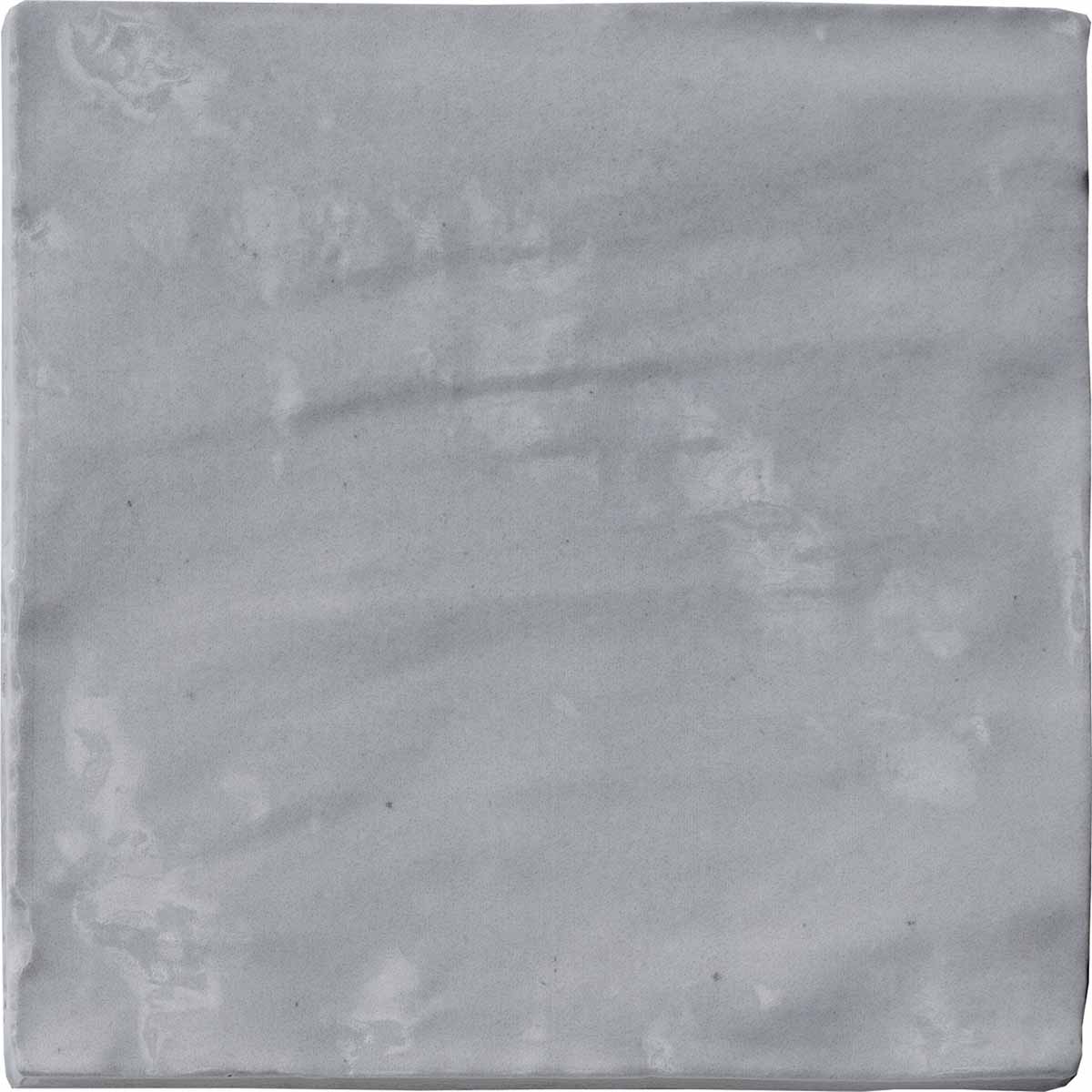 Riad Grey Decor Wall Tile 10x10cm Gloss