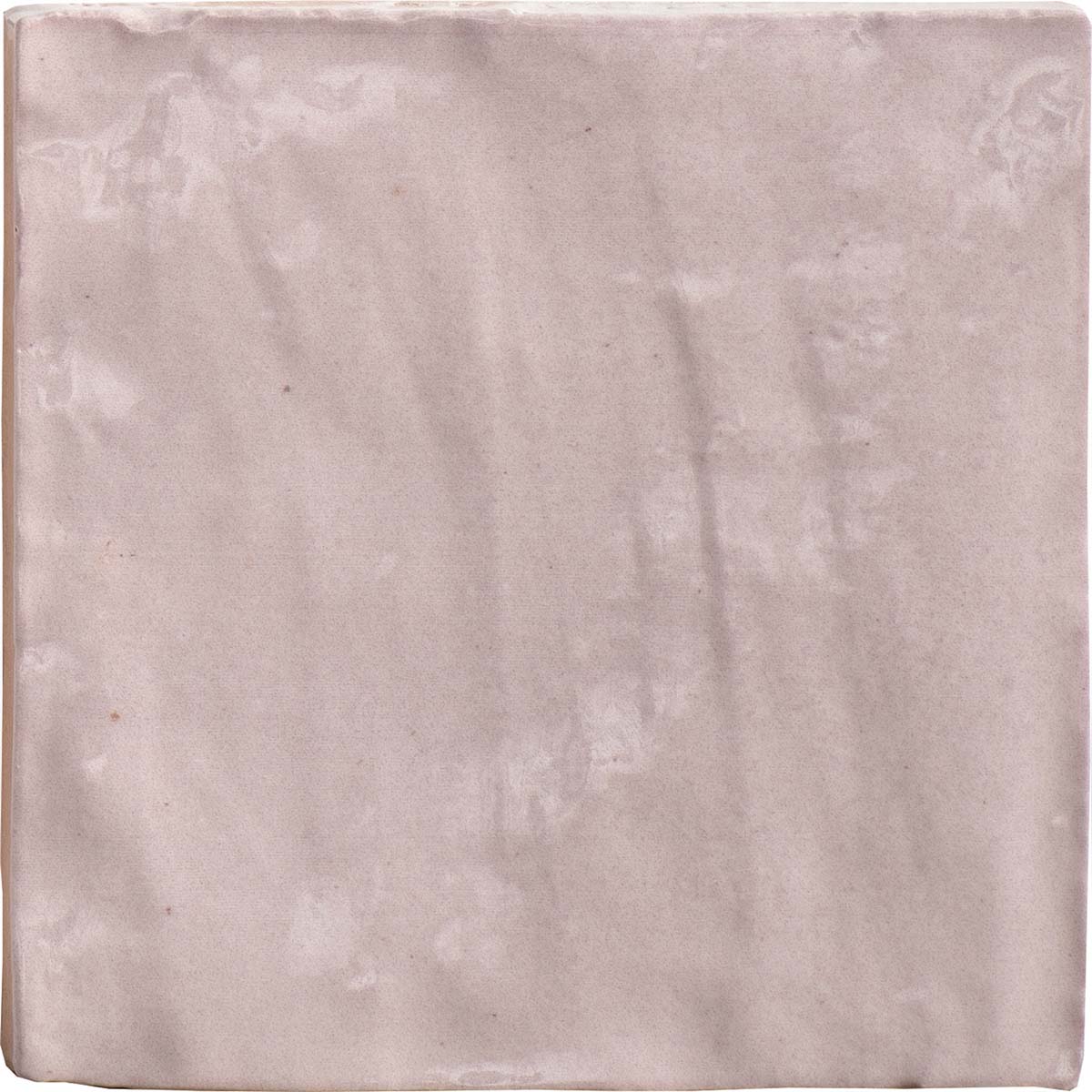 Riad Pink Decor Wall Tile 10x10cm Gloss