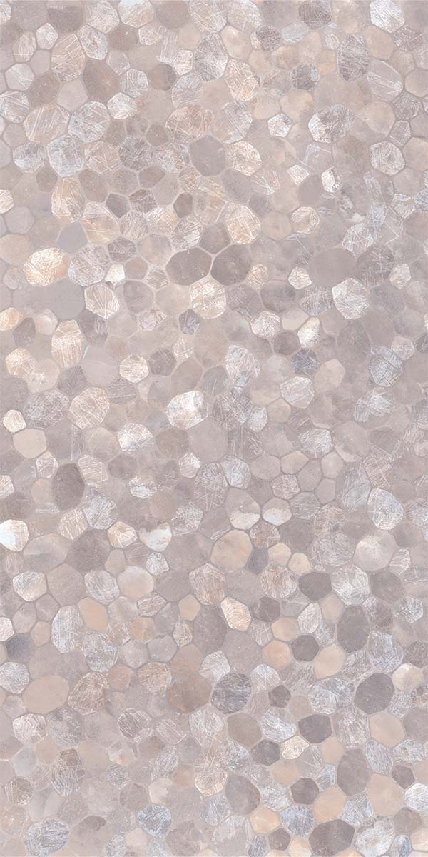 Riviera Onyx Purple Rock Salt Effect Decor Mosaic Wall Porcelain Tile 60x120cm Matt