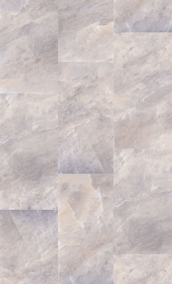 Riviera Onyx Purple Rock Salt Effect Porcelain Tile 60x120cm Polished Collage