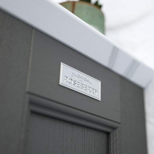 Roseberry Curved Wall Mounted Vanity Unit With Solid Surface Worktop and Undermount Basin - Rose Quartz