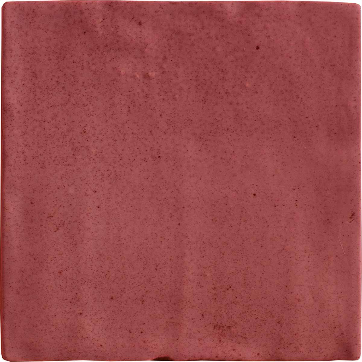 Sahn Red Decor Wall Tile 10x10cm Matte